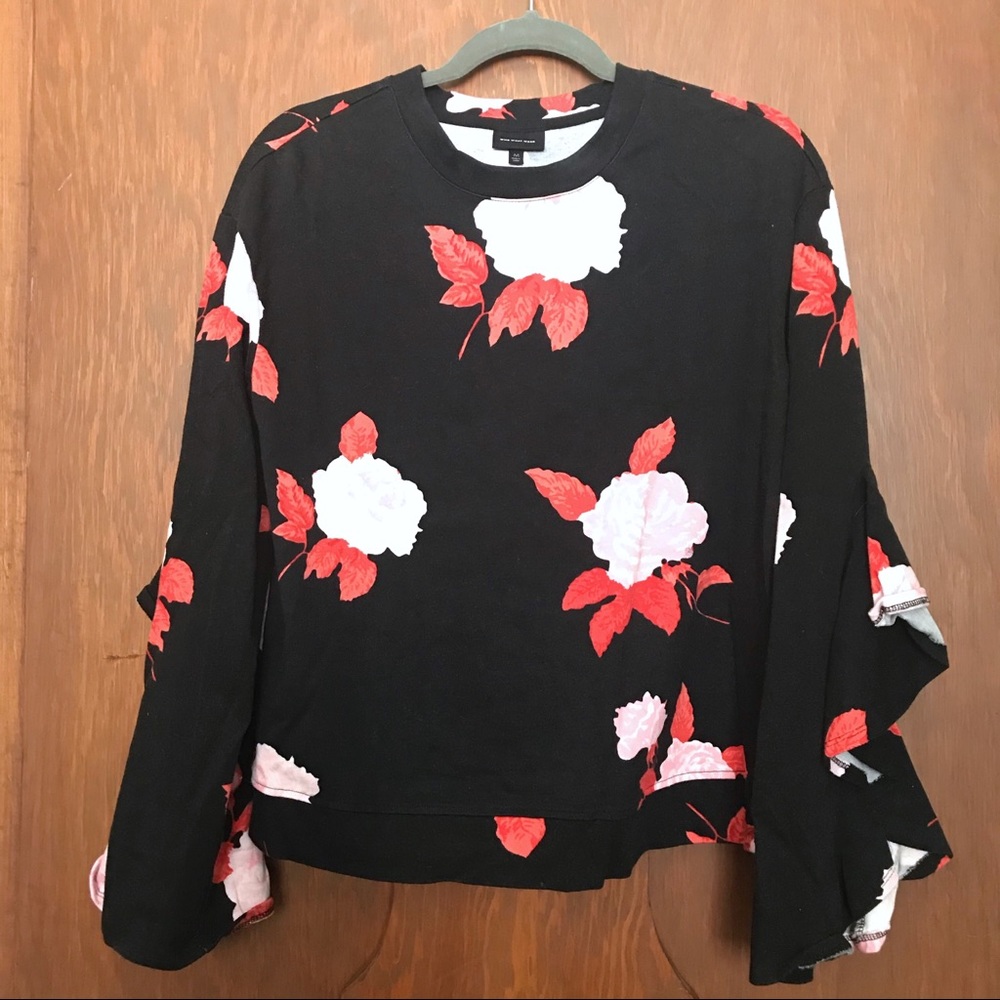 Who What Wear • Floral Sweater
